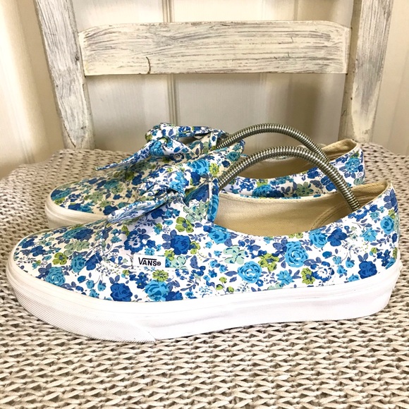 Vans Authentic Knotted Blue Ditsy Floral - Picture 9 of 16